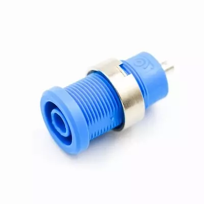 PJP 3275-I-6 Blue 4mm Safety Banana Socket